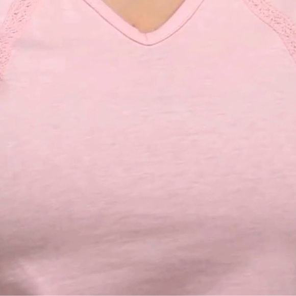 NWOT Me by Jennie Garth Carolina 100%
Cotton Tee Soft Pink| Size: XXS - Picture 3 of 6